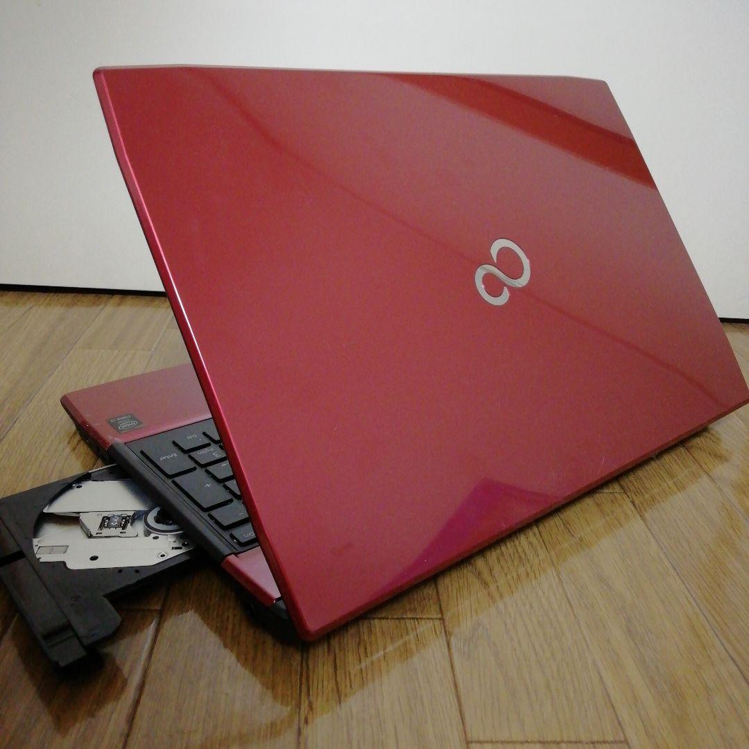 家族で使える【Blu-ray対応】富士通Win11ノートPC（Office付）