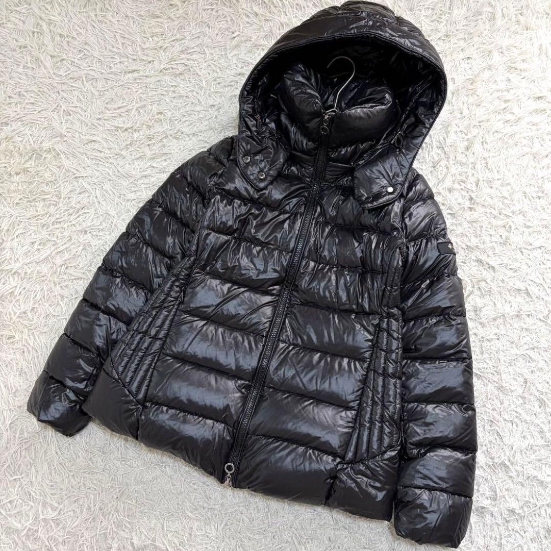 16611✨タトラス DRENA Y2K シャイニー ダウンジャケット ブラック