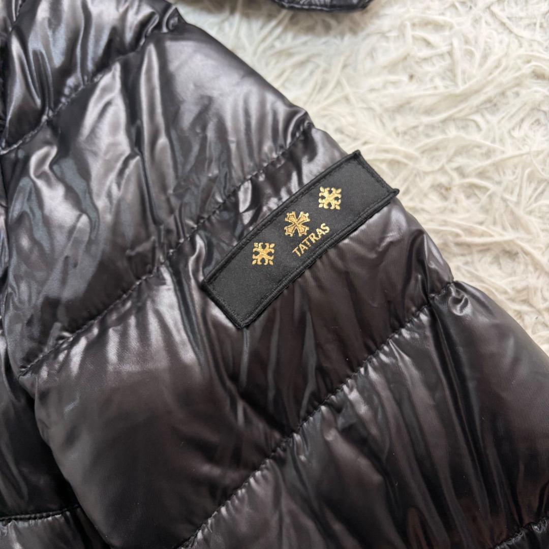 16611✨タトラス DRENA Y2K シャイニー ダウンジャケット ブラック