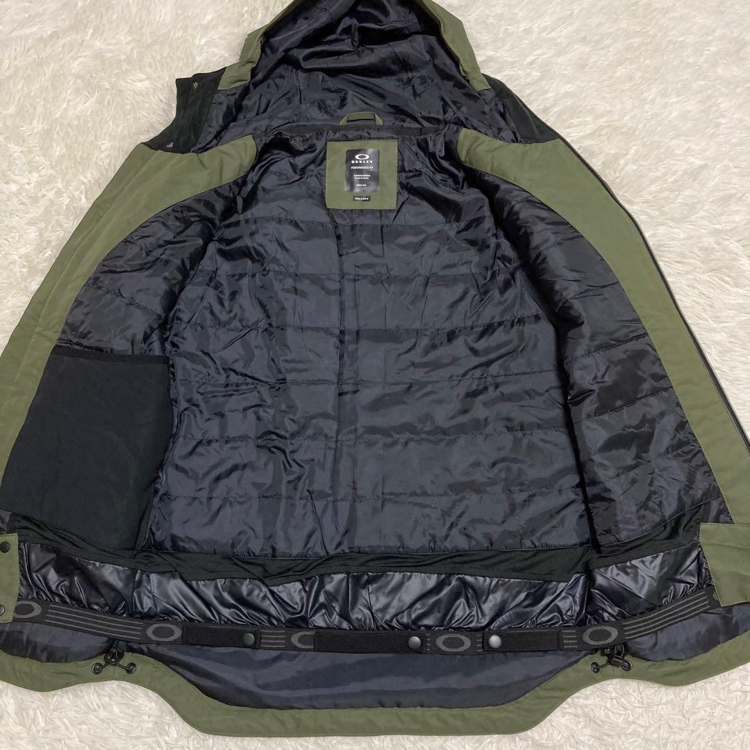 【極美品】OAKLAY オークリー スキーウェア スノージャケット カーキ M