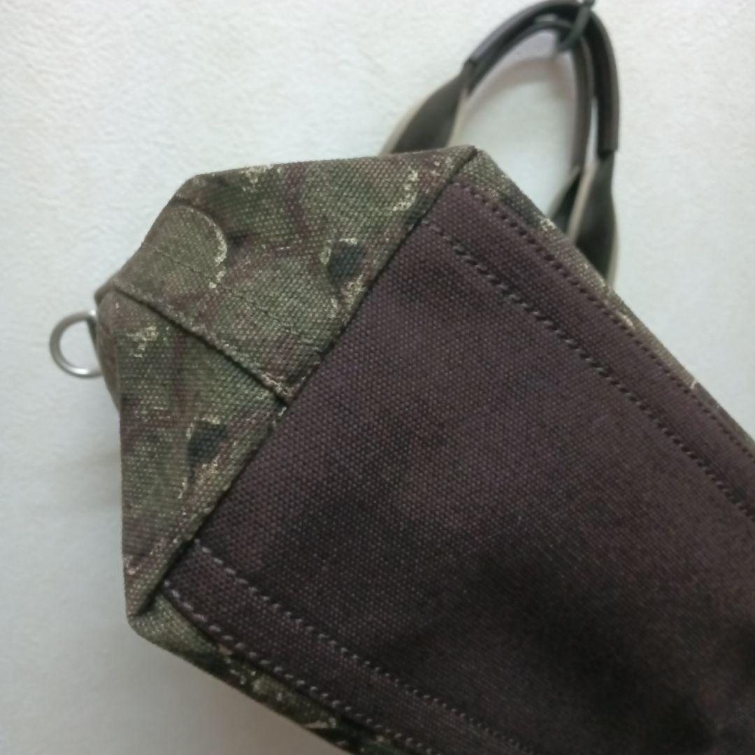 COACH ロゴプリント キャンバス　トートバッグ 　カモフラ　迷彩　希少