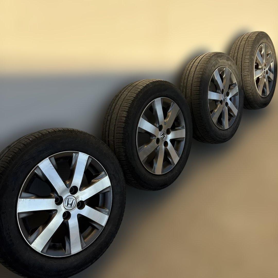 ホンダ フリード純正15インチ タイヤホイール4本セット中古品【引き取り限定】