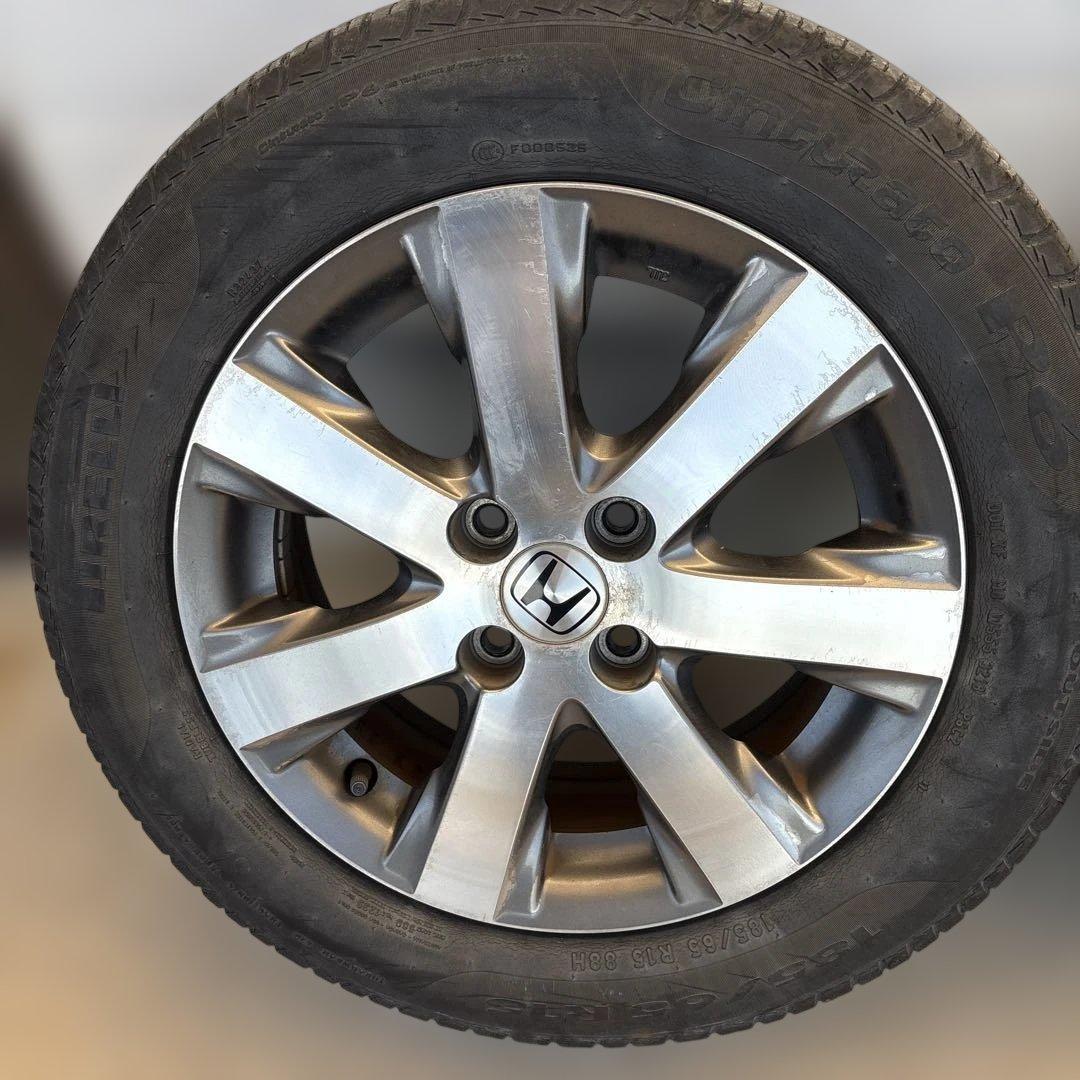 ホンダ フリード純正15インチ タイヤホイール4本セット中古品【引き取り限定】