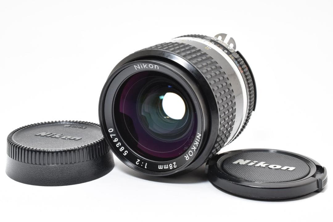 ★美品★ニコン Nikon AI-S NIKKOR 28mm f2 #1557