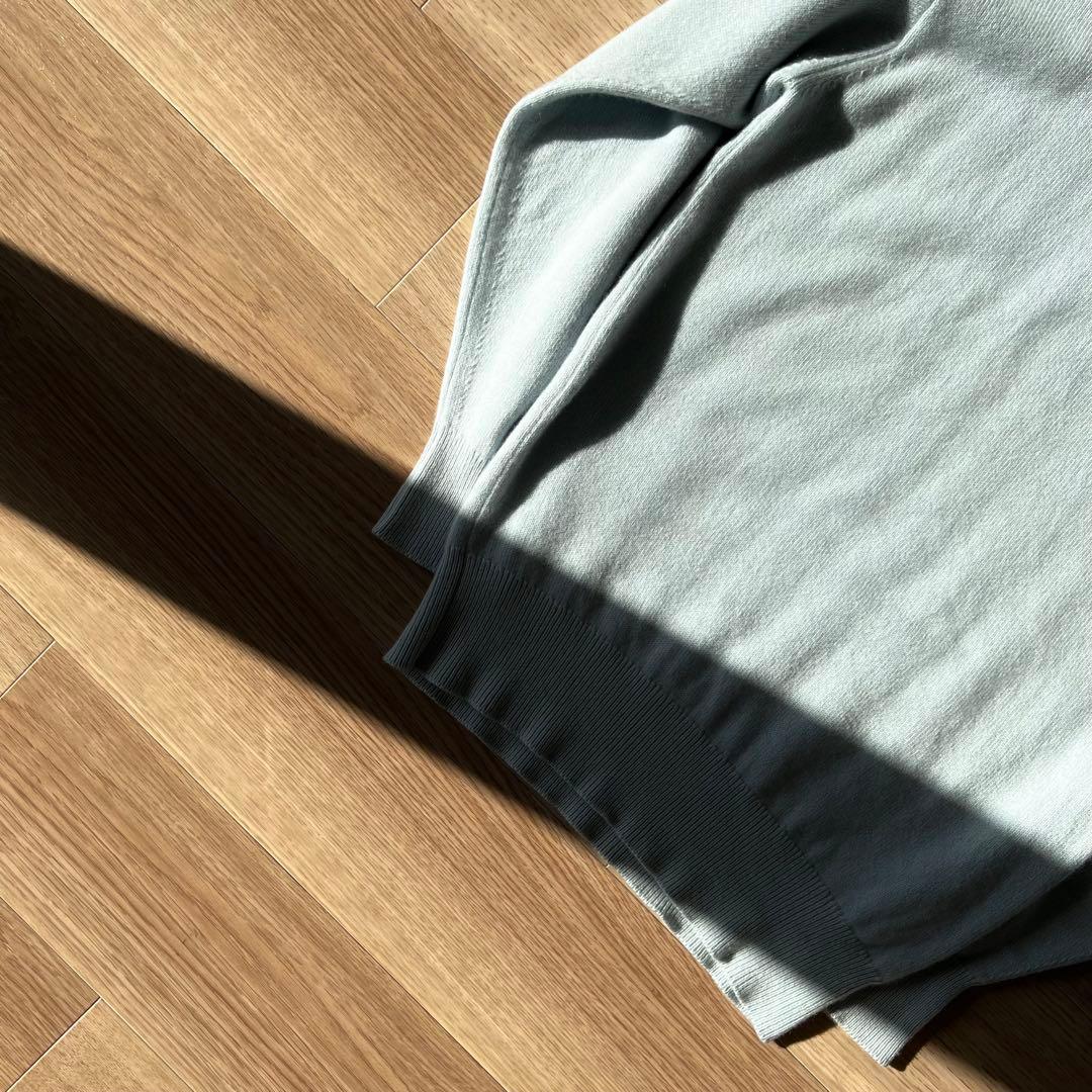 90s Ballantyne カシミヤ ケーブル ニット ポロ スコットランド