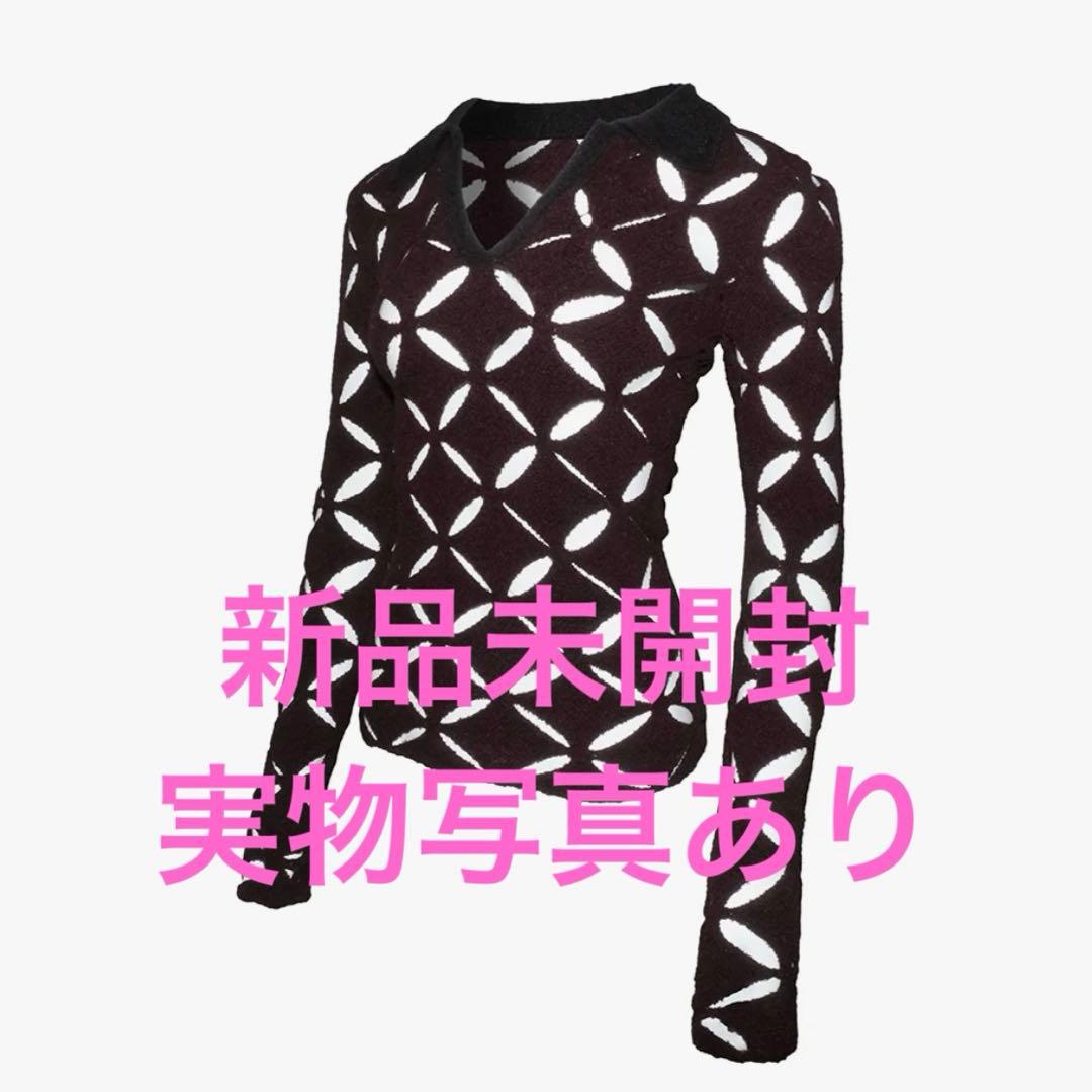 トップス theredthread S knit fit tops repeatpetal