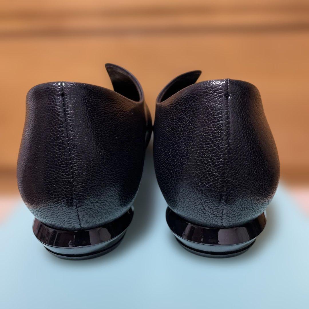 m*i様 MANAビーンズパンプス ブラック 36size 23㌢ 新品