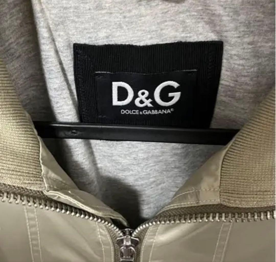 ジャケット・アウター D&G 00s Nylon Track Jacket Beige