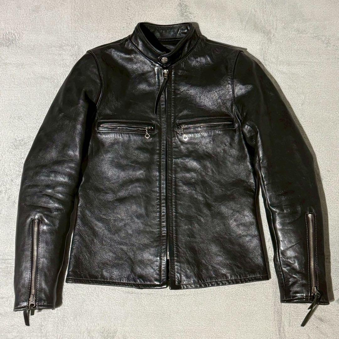 リアルマッコイズ BUCO J-100 レザージャケット サイズ38 馬革 黒芯