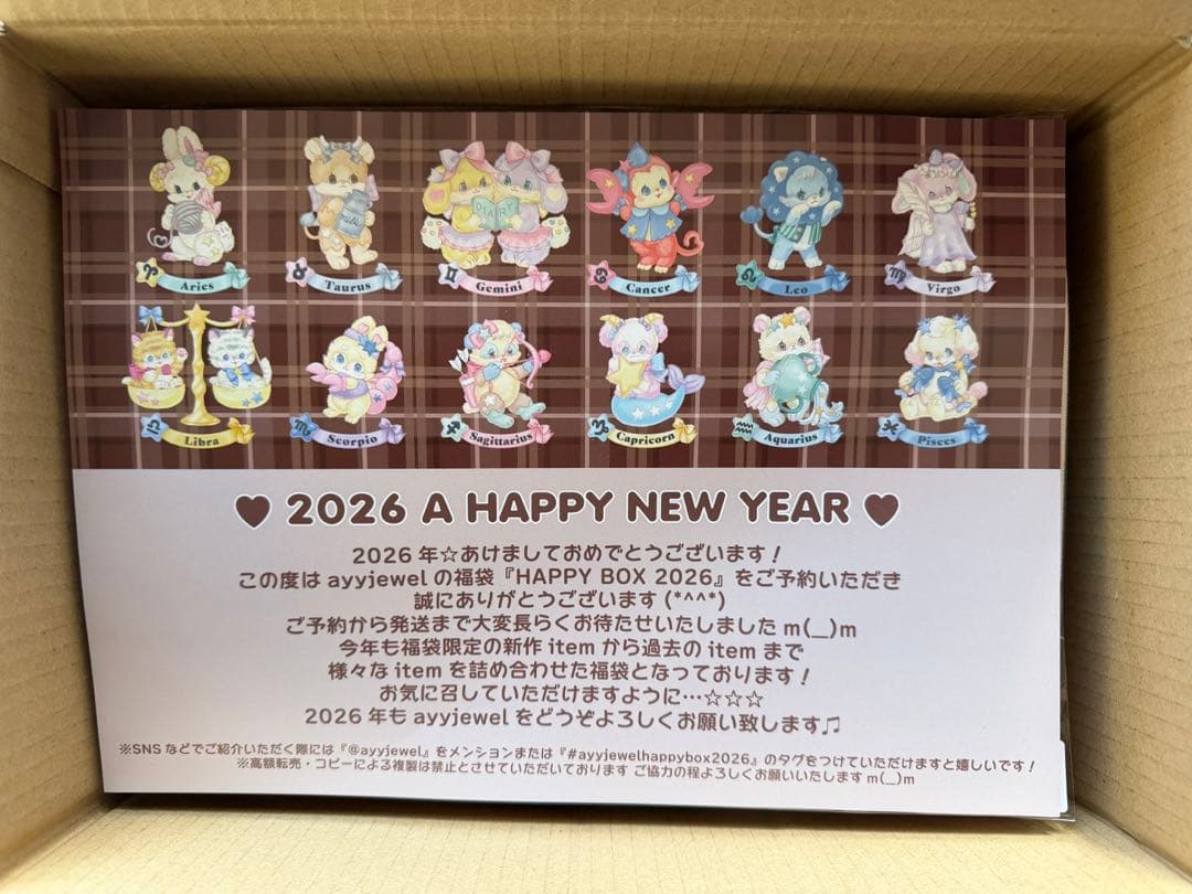 ayyjewel HAPPY BOX 2026 福袋