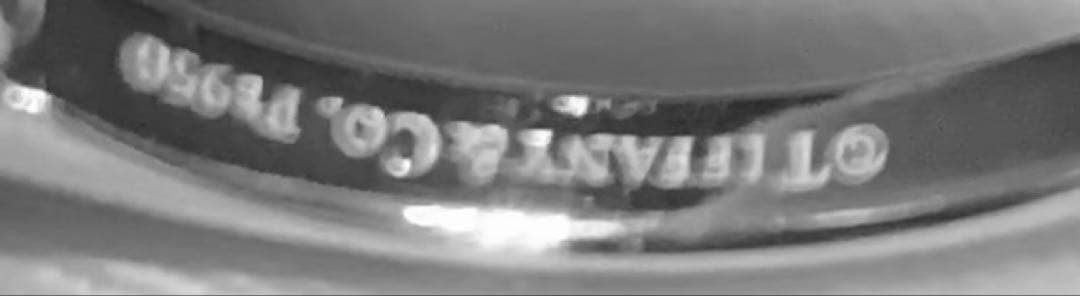 ティファニーダイヤモンド指輪0.23C 名前刻印なし11号　定価約30万