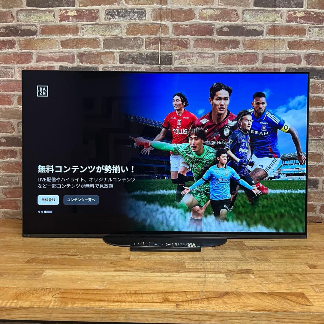 SONY 55インチ 4K 有機ELテレビ BRAVIA KJ-55A9G