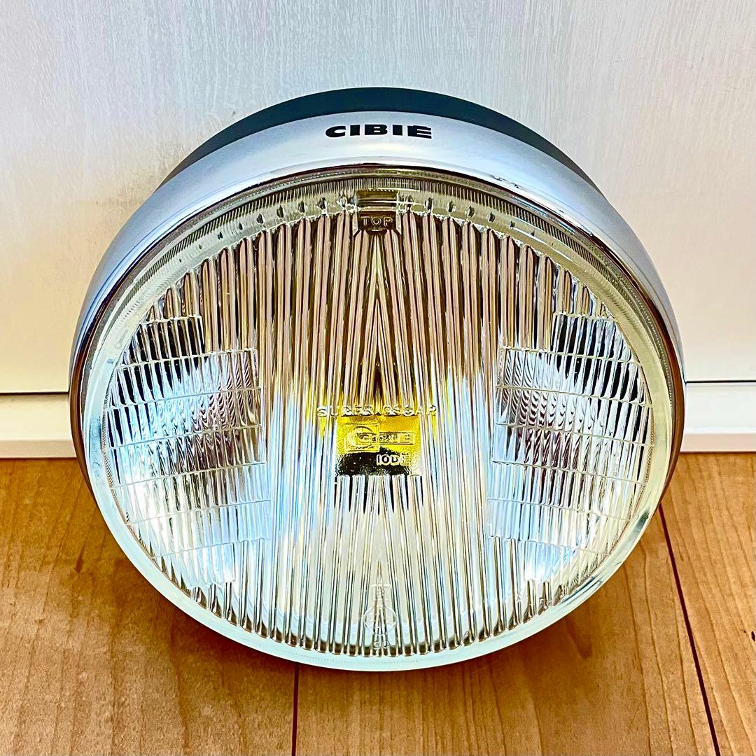 HHY！　当時物 シビエ 凹み ヘッドライト CIBIE