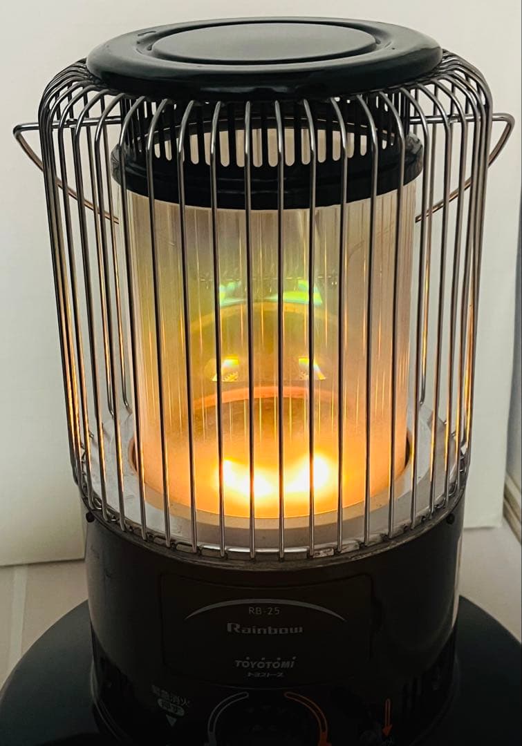 ★トヨトミ　石油ストーブ　レインボー RB-25 自然通気形開放式