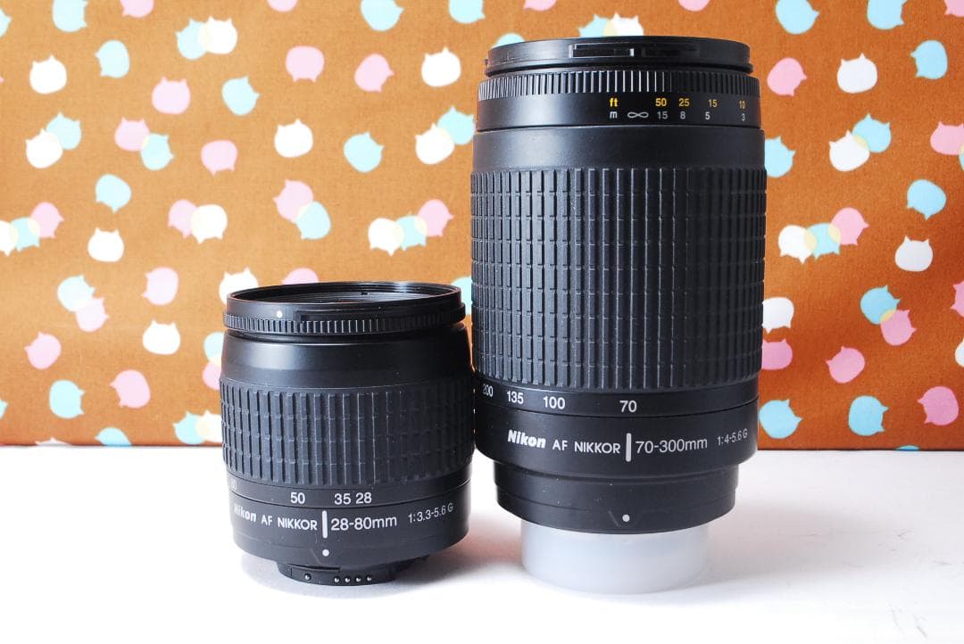 ✨初心者オススメ✨ショット数6395回✨Nikon D80 ダブルレンズセット