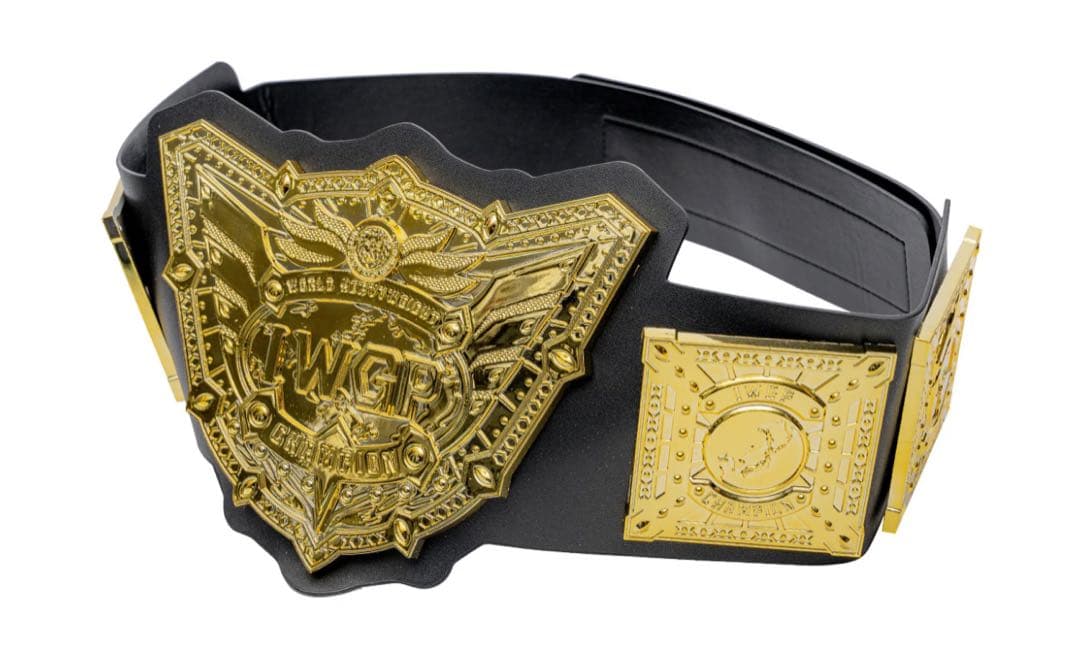 【新品未開封】 IWGP世界ヘビー級チャンピオンベルト プラスチック製レプリカ