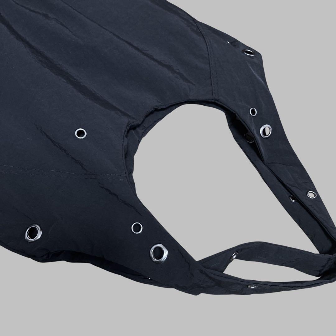 しゅん EYELETS NYLON BAG (BLACK) 3079B