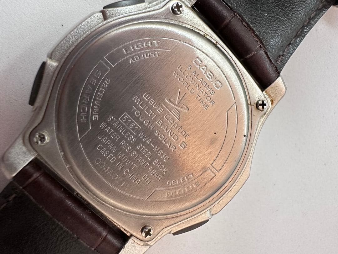 カシオ CASIO 電波ソーラー他時計セット 稼働品 良品 5本 アナデジ