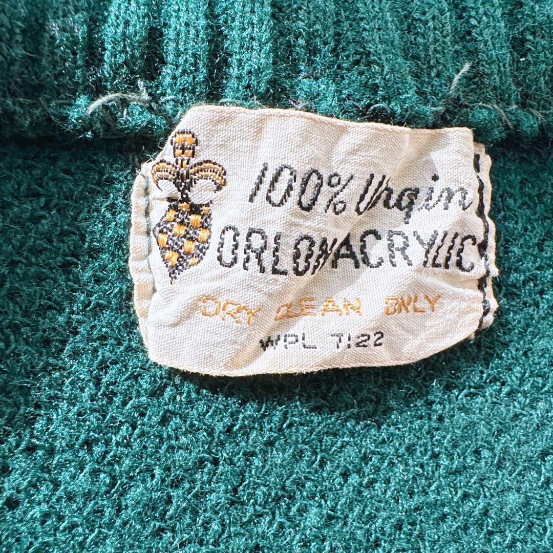 vintage 70s ユーロ ヴィンテージ ウール レザー切替 TALON