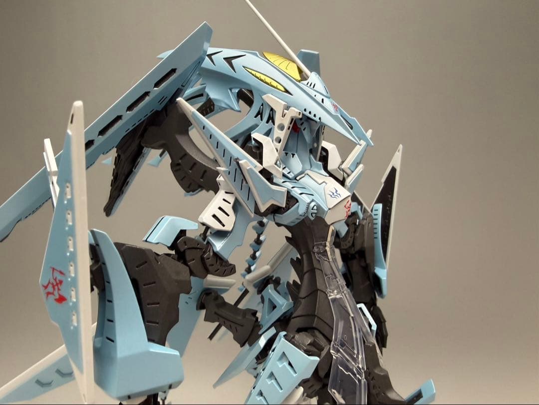 全塗装完成品　アワートレジャー　ファイブスター物語　GTM 破裂の人形