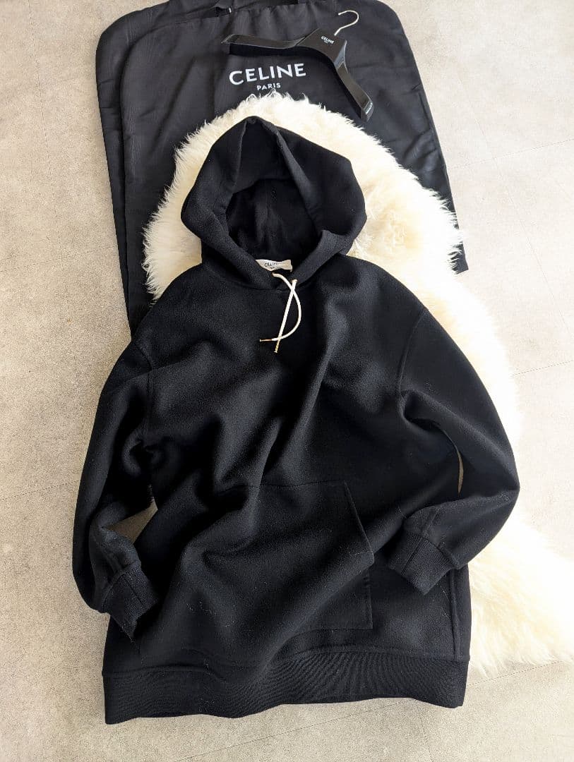 N**様 新品　稀少モデル　セリーヌ　カシミア100％　ダブルフェイス　プルオー