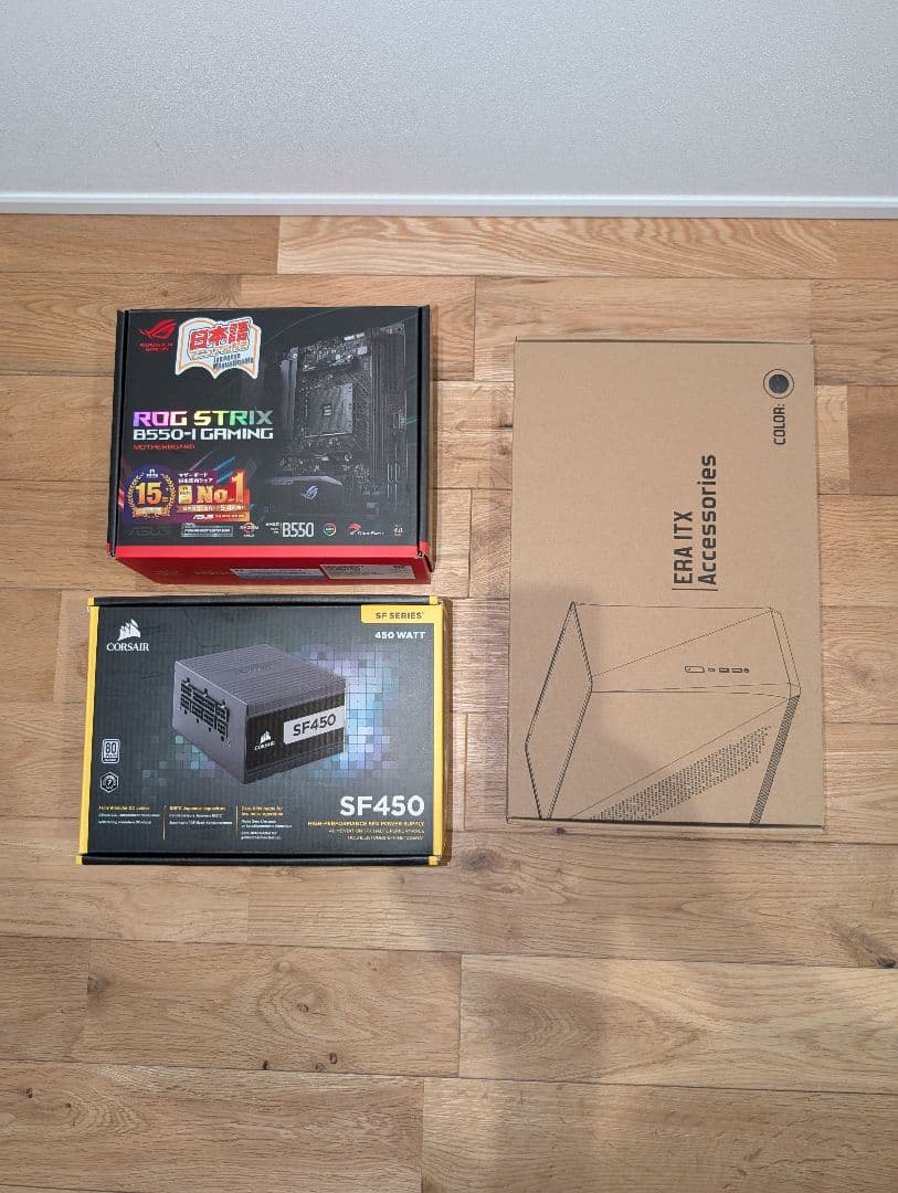 ROG ITX 自作PC_Ryzen7 4750G＋ROG B550-I＋Era