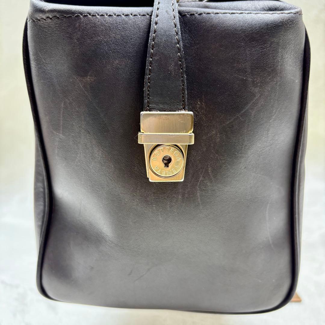 BOTTEGA VENETA ボストンバッグ ブラウン