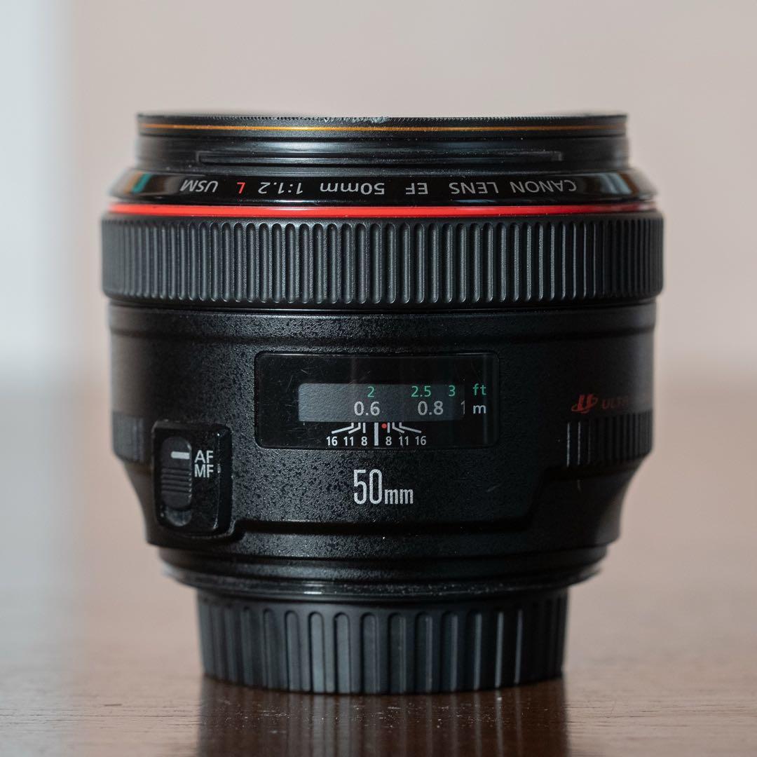 Canon 50mm f/1.2 EFレンズ(ジャンク)