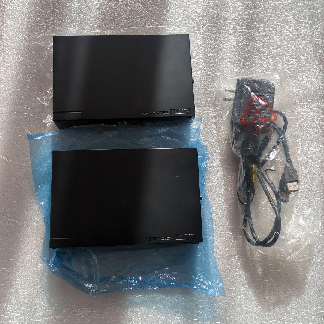 【むぎ茶】I-O DETA製 外付けハードディスク 3TB×2台 6TB