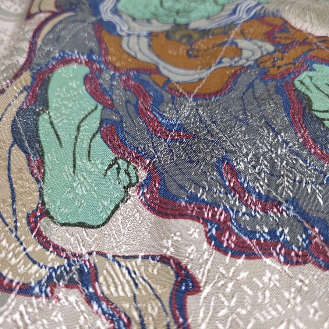 スカジャン　花旅楽団　SCRIPT　雷神　初期販売製品