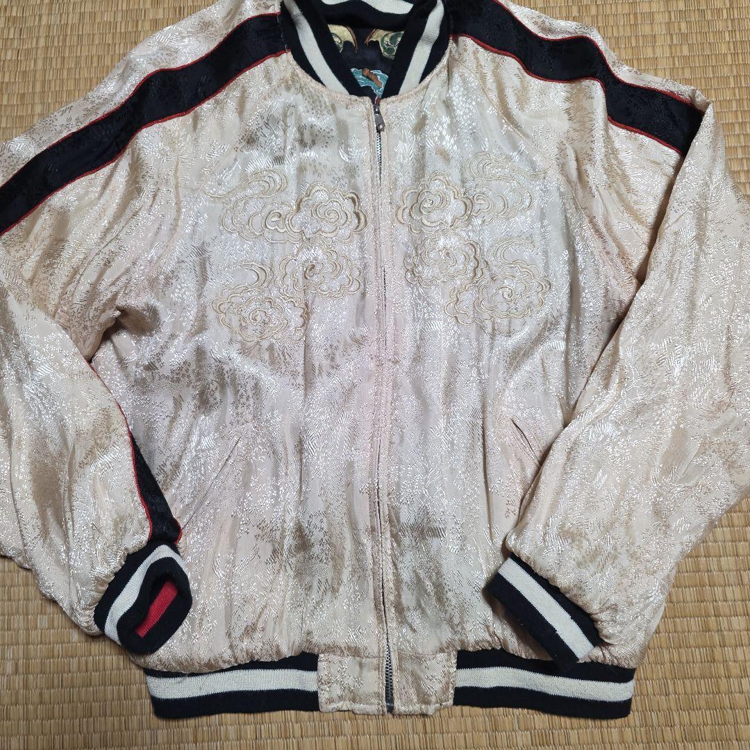 スカジャン　花旅楽団　SCRIPT　雷神　初期販売製品