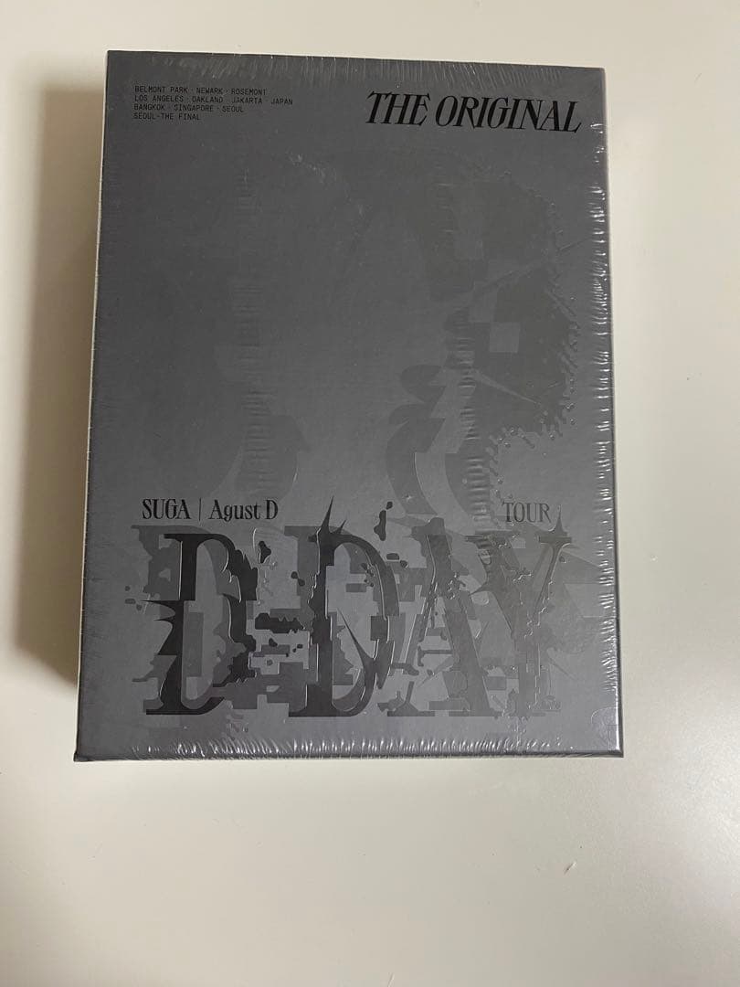 BTS SUGA agust d D-DAY THE ORIGINAL 未開封