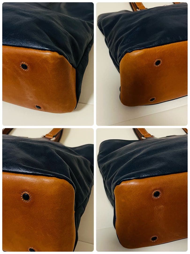 【美品】ダニエルアンドボブ トゥモローランド別注 トートバッグ ネイビー