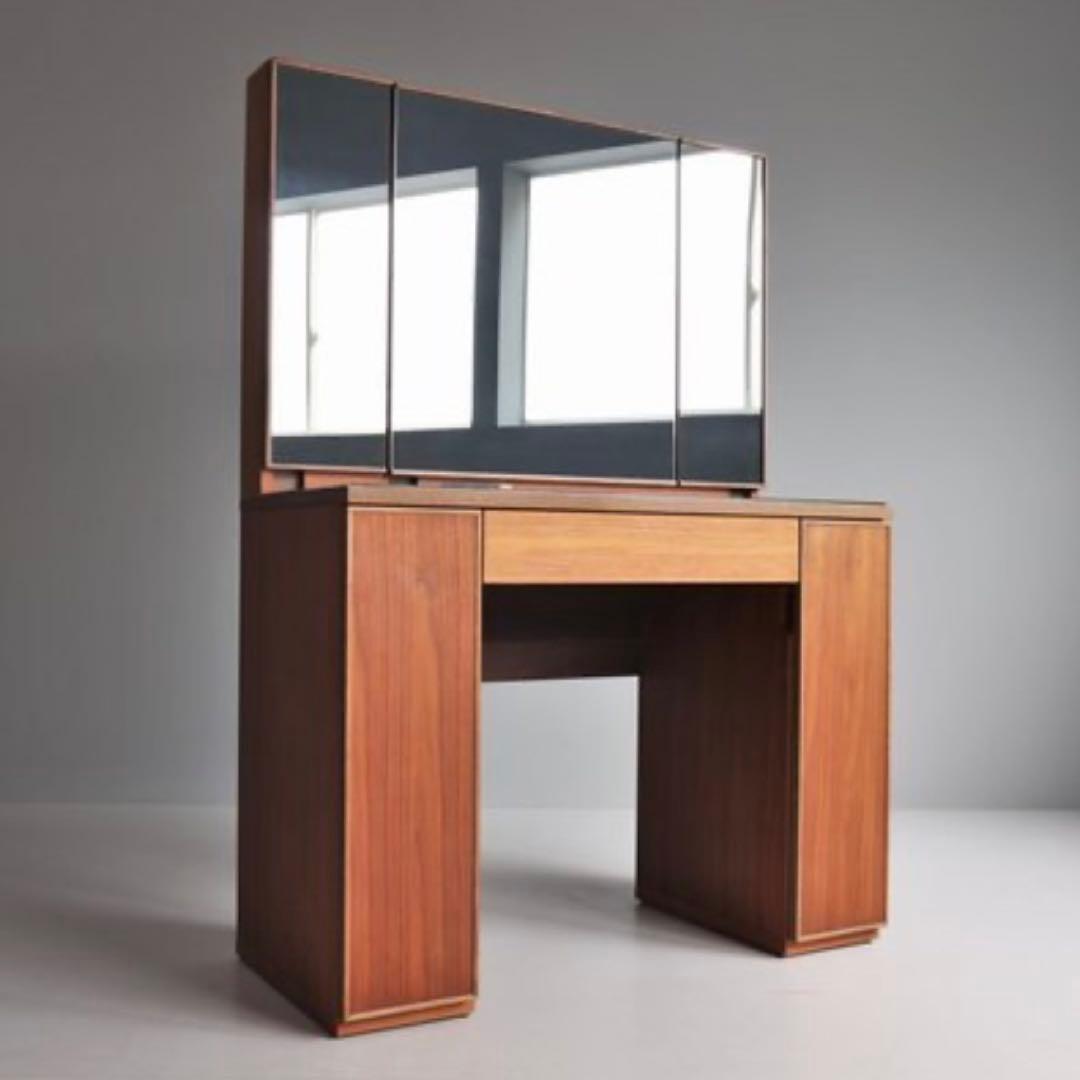 【送料込み美品】ACTUS ドレッサー 三面鏡 アクタス