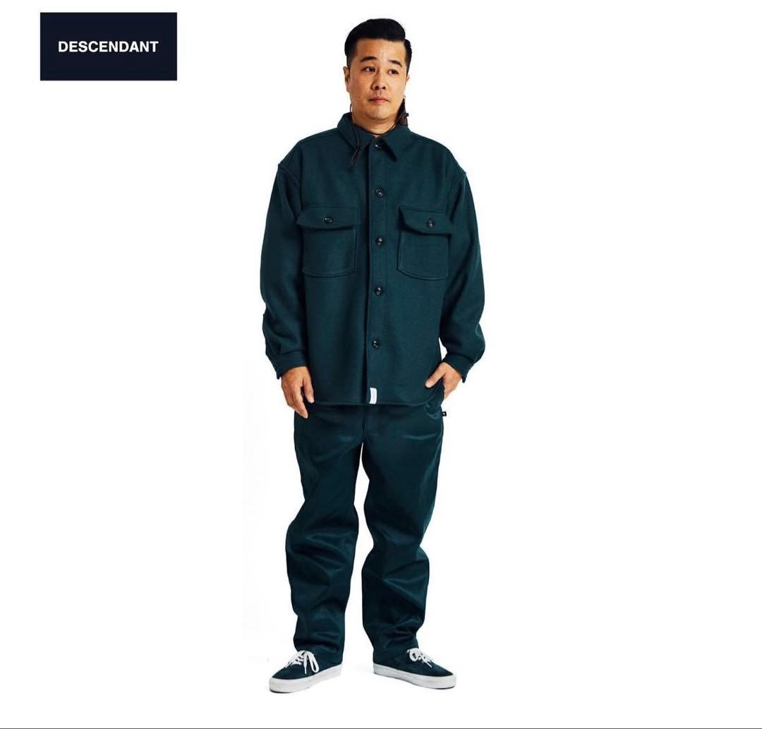未使用品　ディセンダント CPOC MELTON SHIRT　WTAPS