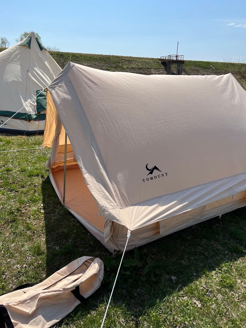 期間限定値引き中❗️ カップルにオススメ！ TOMOUNT ＴＣテント 4人用