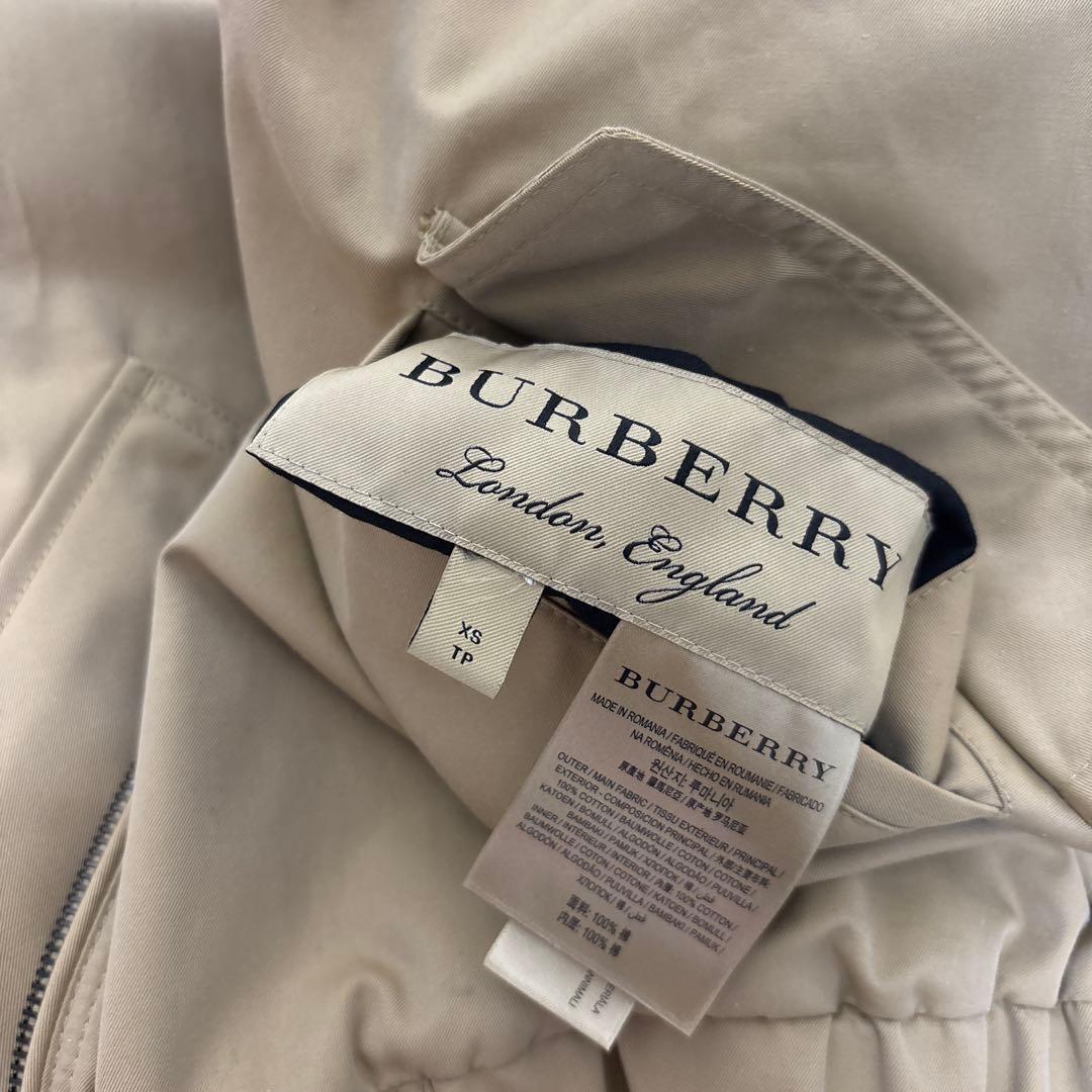 ▪️BURBERRY London England スイングトップ　リバーシブル