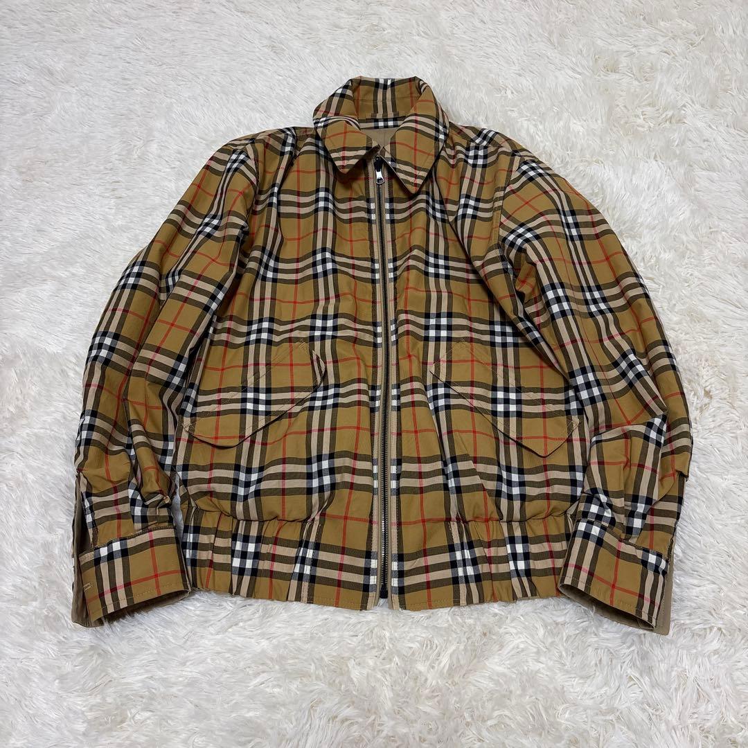 ▪️BURBERRY London England スイングトップ　リバーシブル