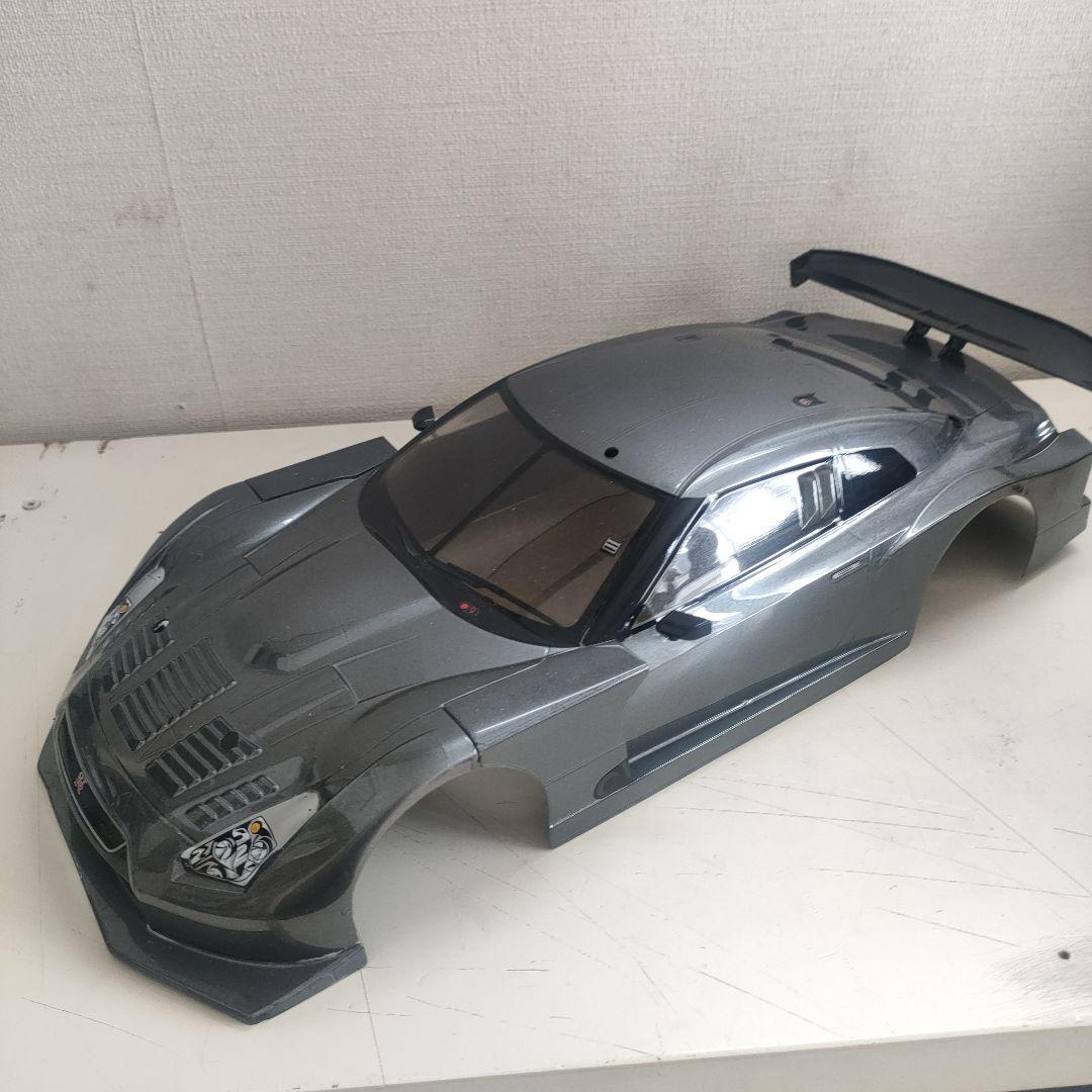 タミヤTA06シャーシ、オプション装備、日産GTRボディ付き