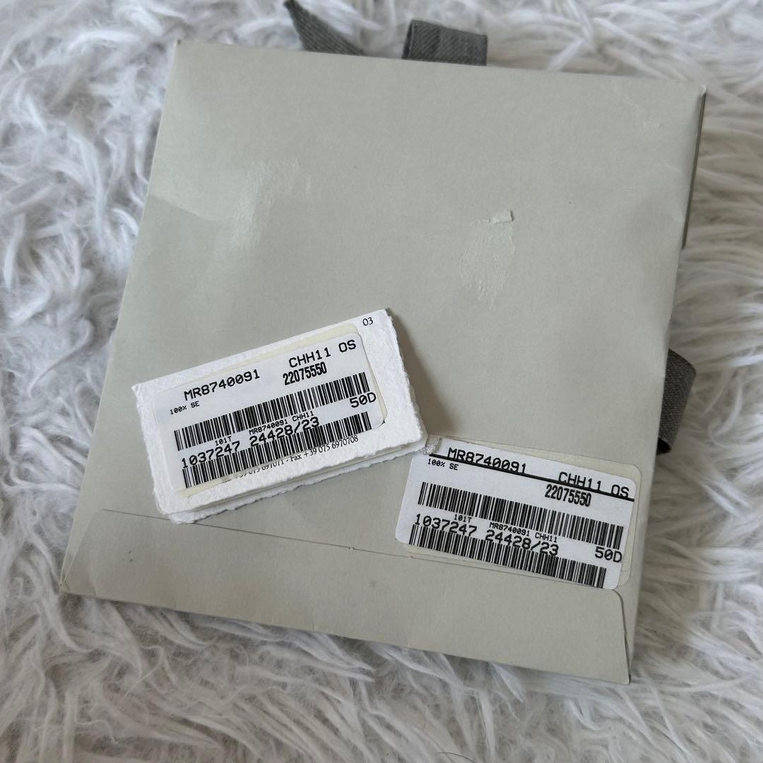 新品未使用✨ブルネロクチネリ ポケットチーフ ハンカチ シルク100% ロゴ