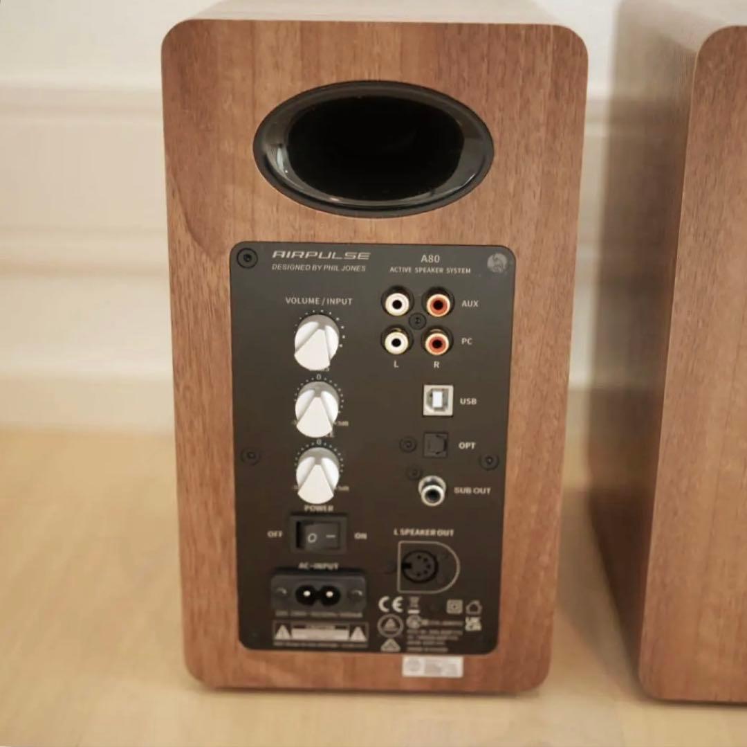 AIRPULSE A80　スピーカー 元箱有り　美品　限定値下げ