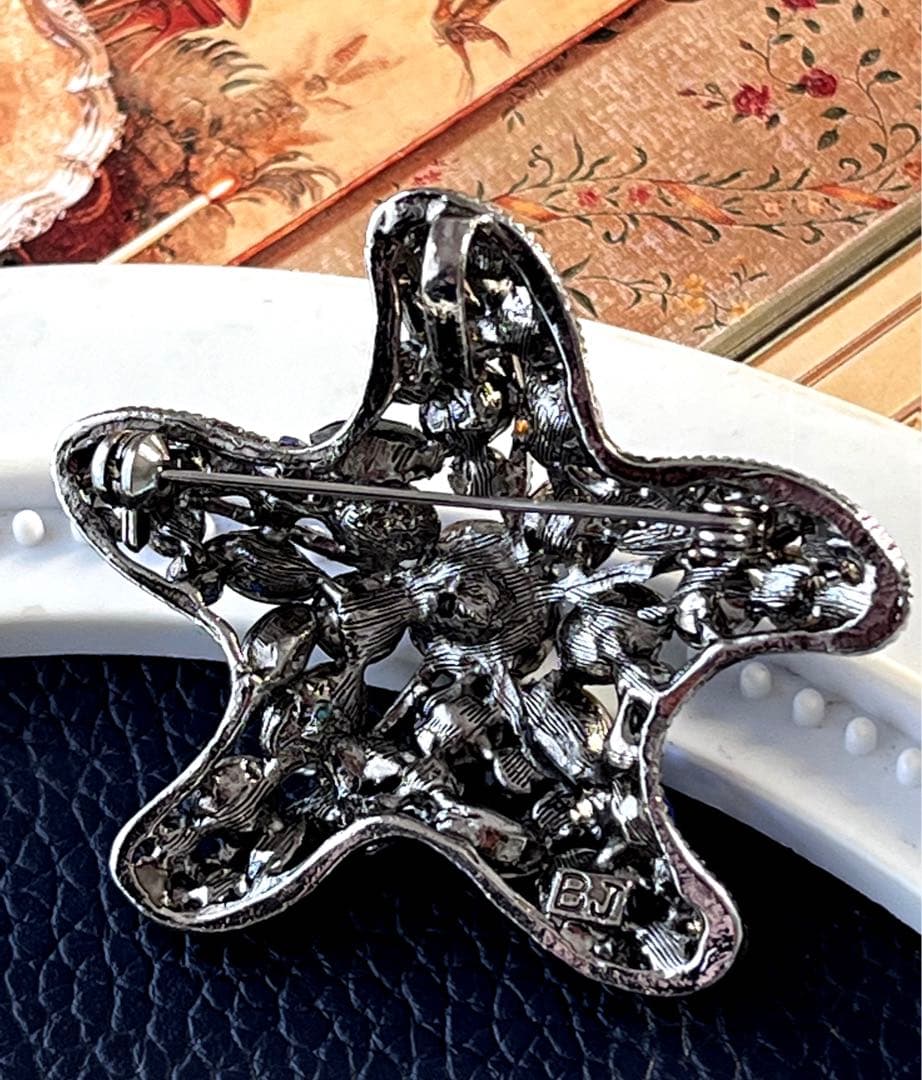 希少！Beatrix Jewelry大ぶり 2wayヴィンテージブローチ9549