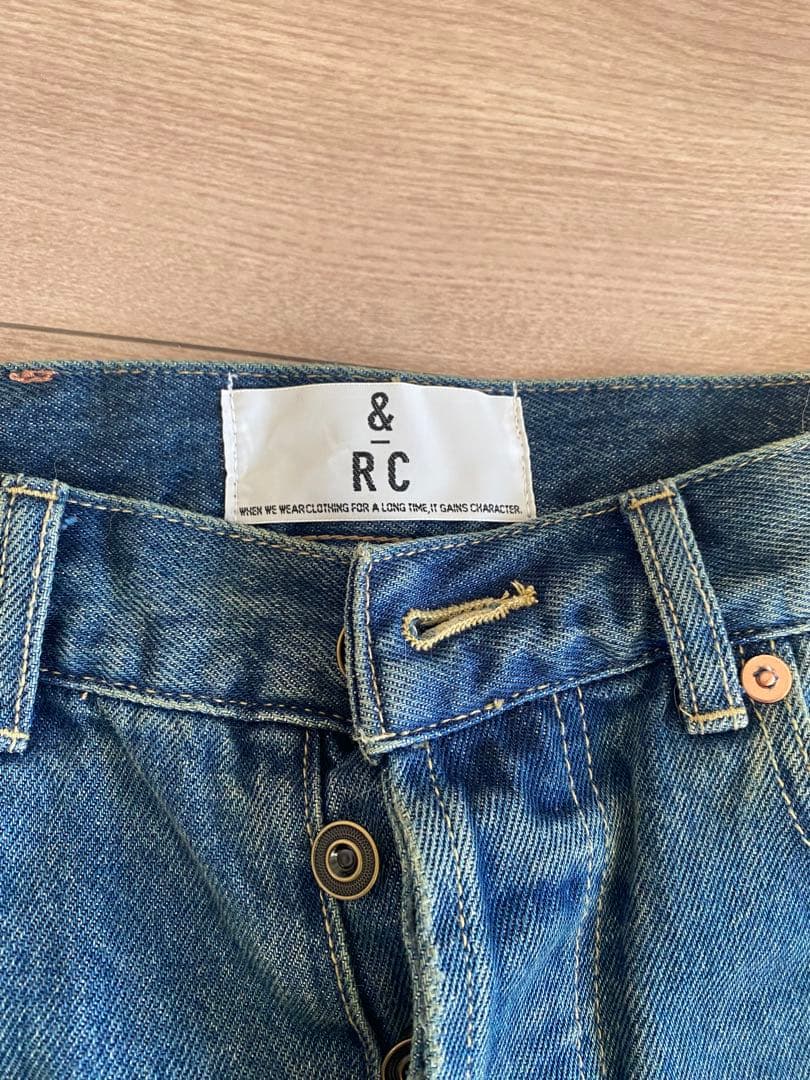&RC ワイドルーズデニムパンツ Curensology カレンソロジー 38