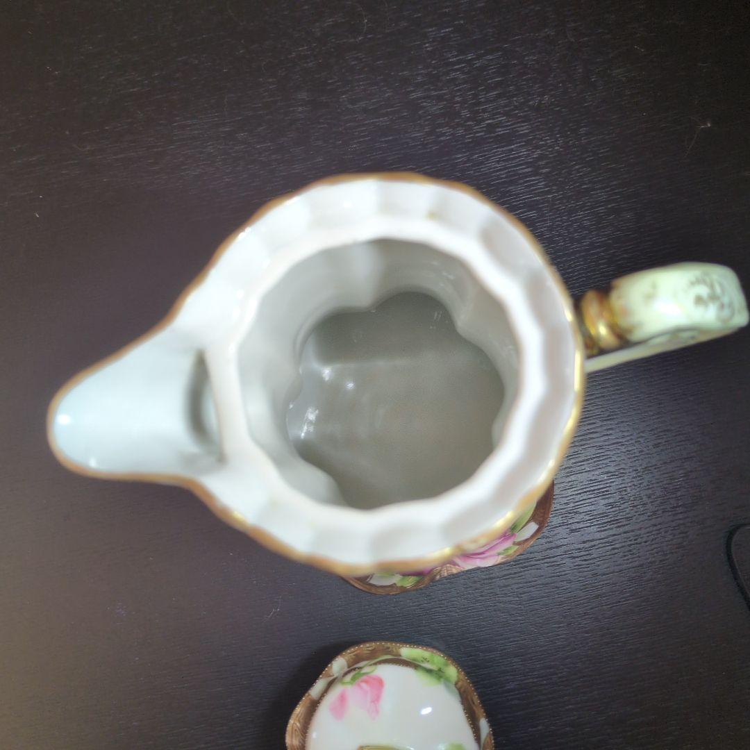 オールドノリタケティーポット 1910年-1921年頃　裏印M-nippon