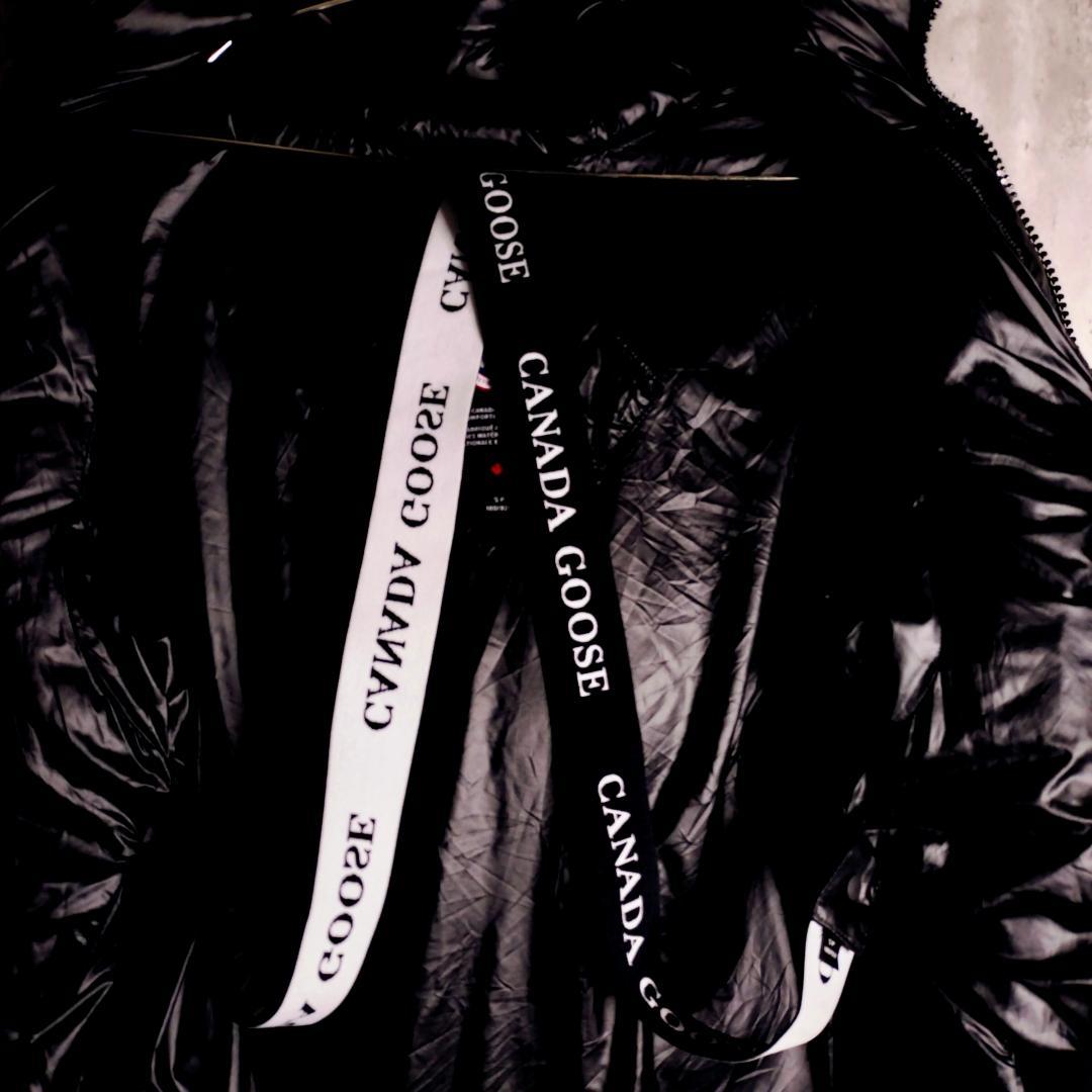 【極美品・JPタグ】カナダグース クロフトンパッファー ダウンジャケット S 黒