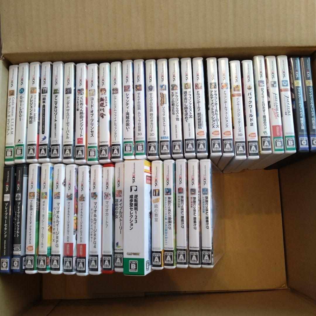 ニンテンドー3DSソフト42本まとめ売り