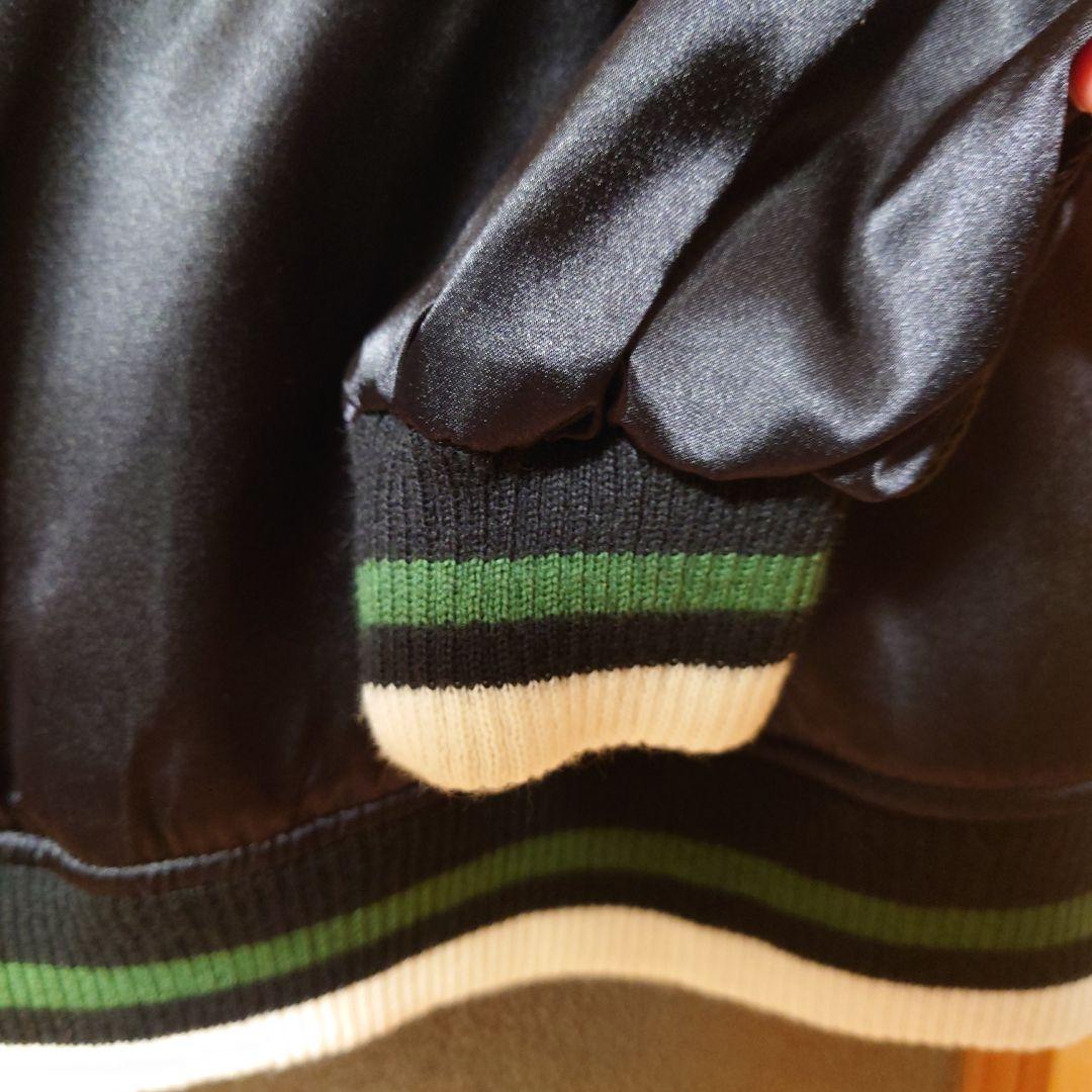 STUSSY スカル 蛇 刺繍 リバーシブル スカジャン Mサイズ ジャケット