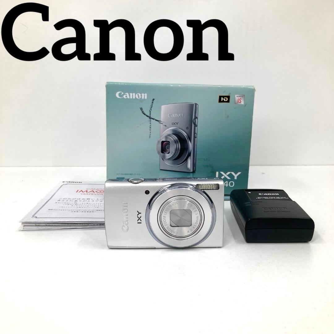 Canon IXY 140 コンパクトデジタルカメラ　動作確認済み　シルバー
