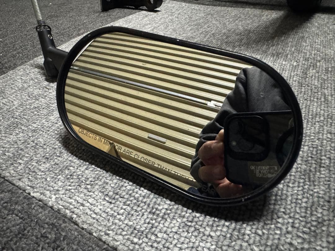 クリアキン　ヘビーインダストリーミラー　ハーレー