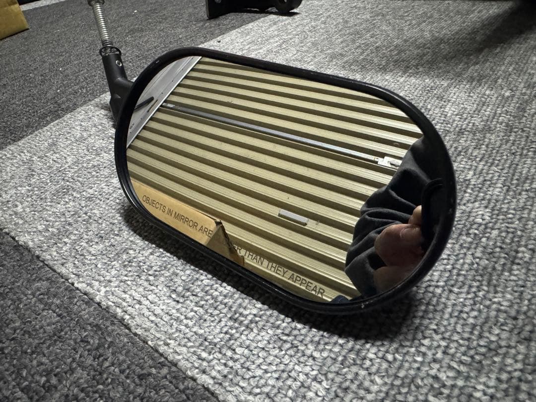 クリアキン　ヘビーインダストリーミラー　ハーレー